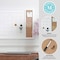 Martha Stewart Everette 24in.x18in. Magnetic Dry Erase Calendar and Crk Board Combo w/Mrkr, Mgnts, and Psh Pns, Wht BR-PM-COM-MW4C1-4561-WT-MS - alternate 10